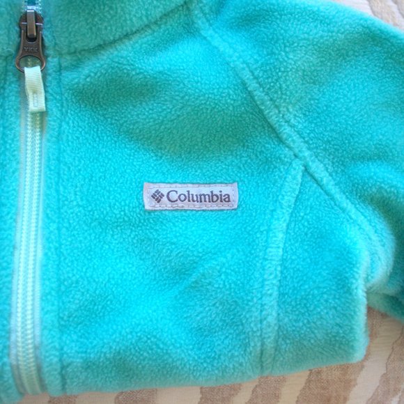 🚼 Columbia Sportwear Turquoise Jacket - Picture 3 of 6